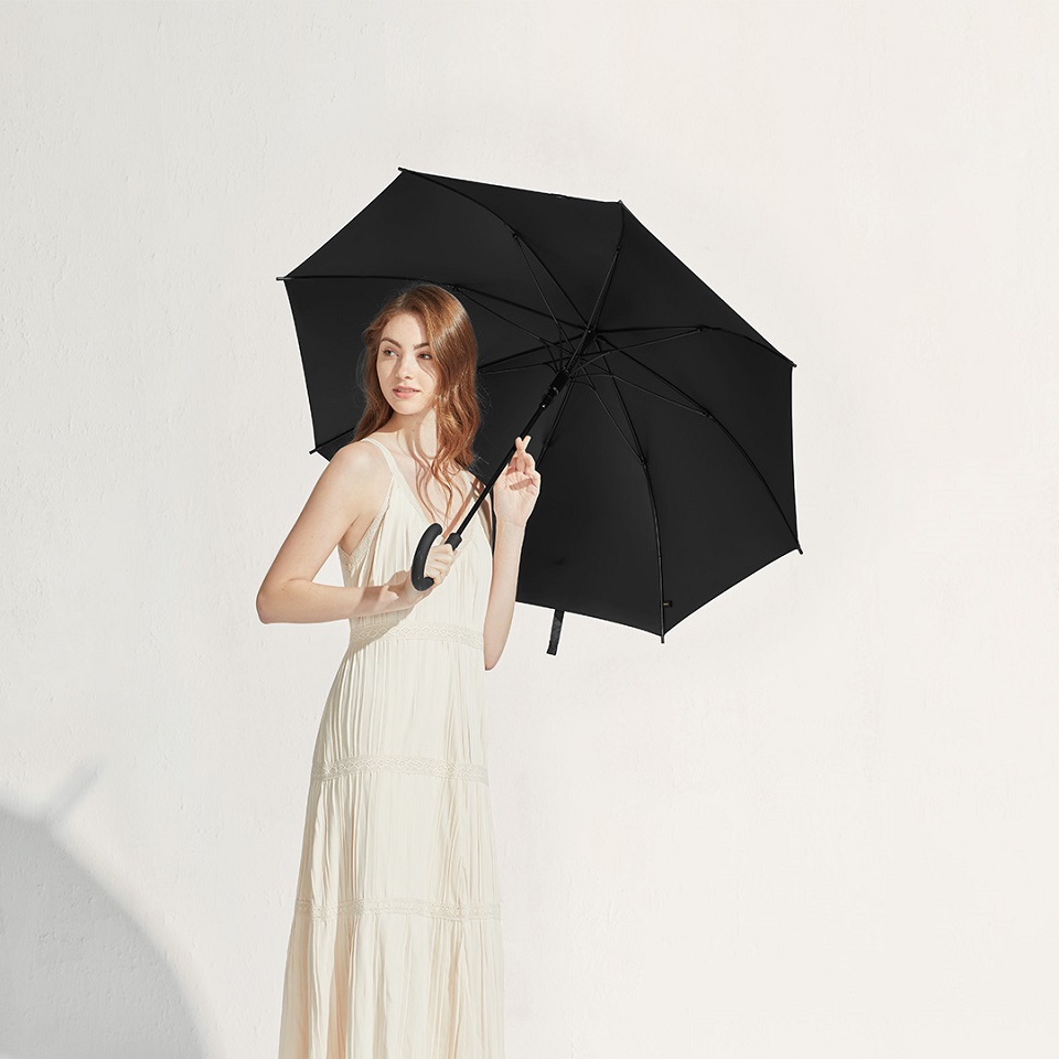 Зонт трость Xiaomi Beneunder Capsule Series Umbrella черного цвета