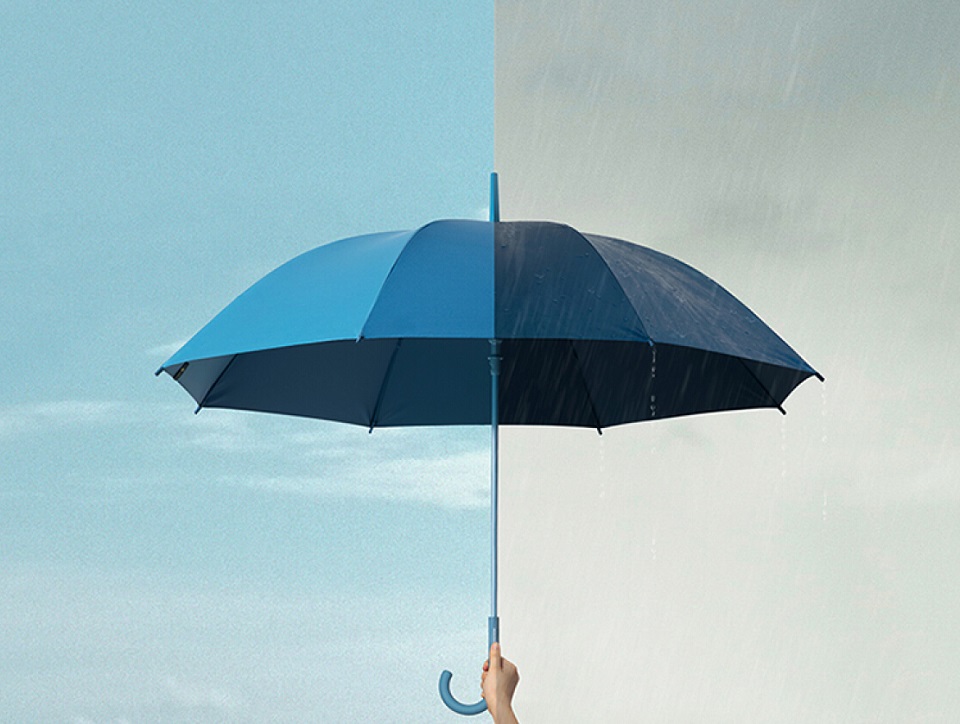 Зонт трость Xiaomi Beneunder Capsule Series Umbrella защита от солнца и дождя