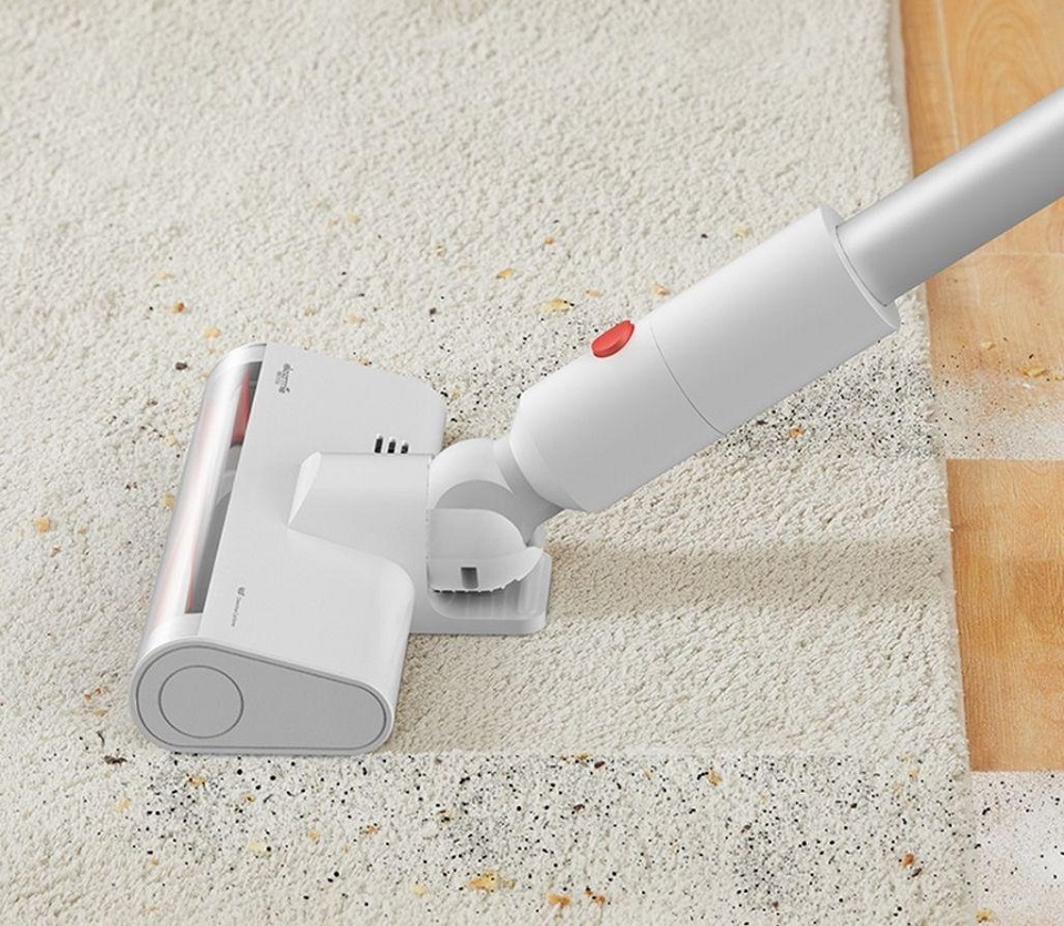 Ручний бездротовий пилосос Xiaomi Deerma VC25 Plus Cordless Vacuum Cleaner White килим