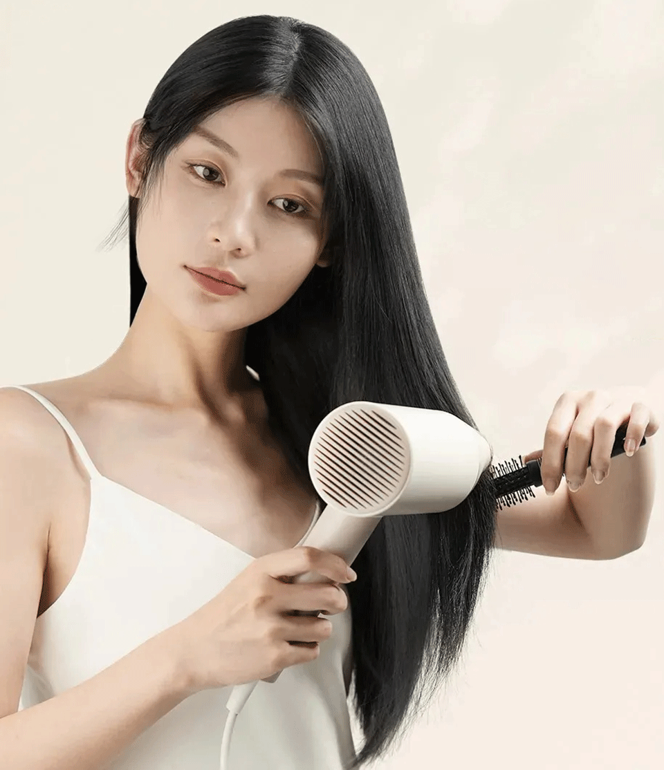 DOCO Dual Negative Ion Hair Dryer White AN001 сушка