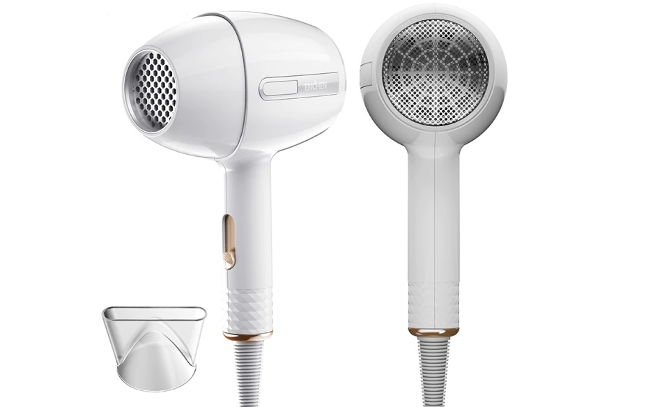 Фен Xiaomi Enchen AIR Hair dryer White Basic version EU в разных ракурсах
