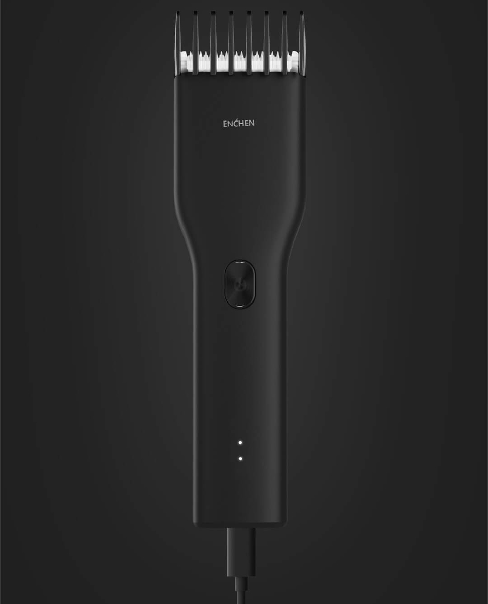 Машинка для стрижки волосся Xiaomi ENCHEN Boost індикатор зарядки