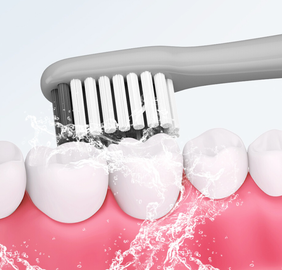 Насадки для зубної щітки Xiaomi ENCHEN Electric Toothbrush Aurora T+Head White 2pcs чищення зубів