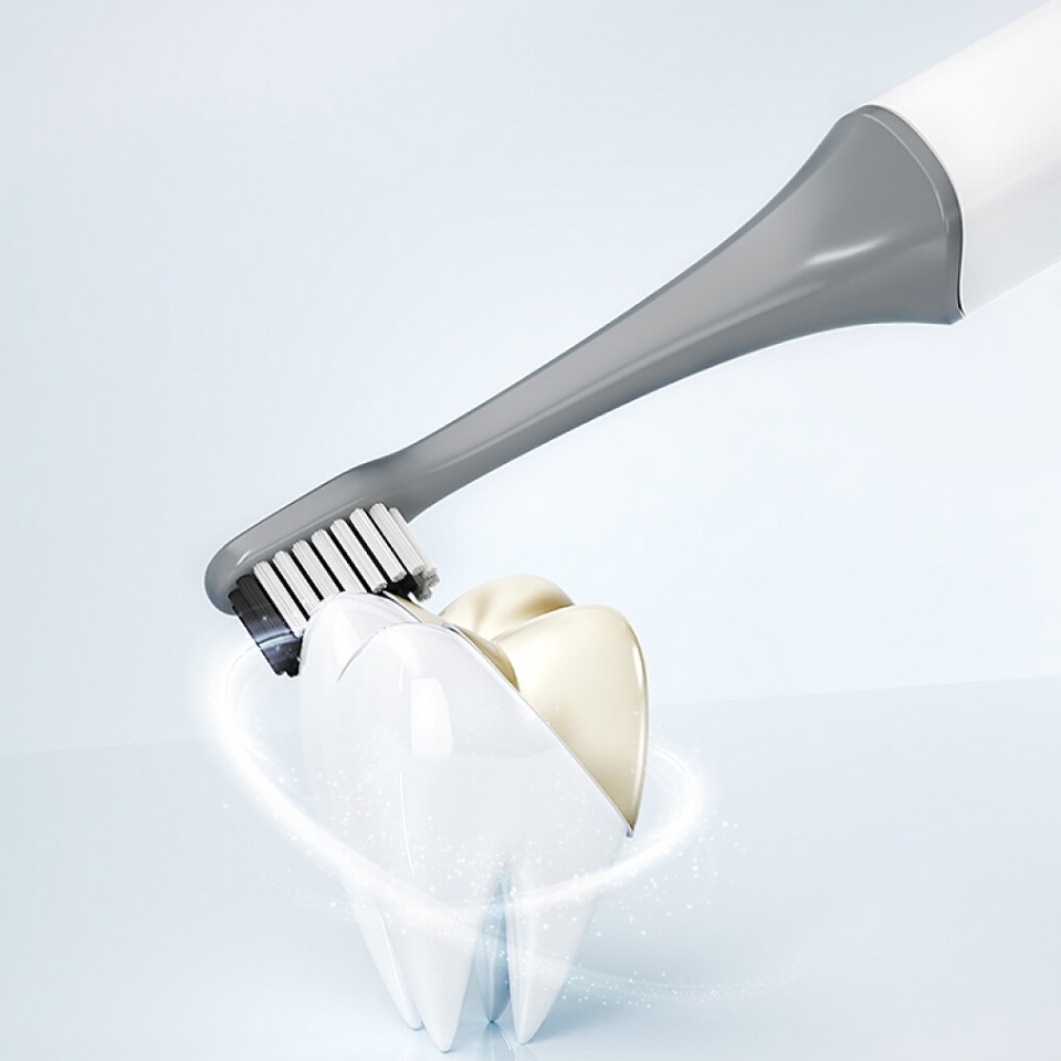 Насадки для зубної щітки Xiaomi ENCHEN Electric Toothbrush Aurora T+Head White 2pcs очищення зуба