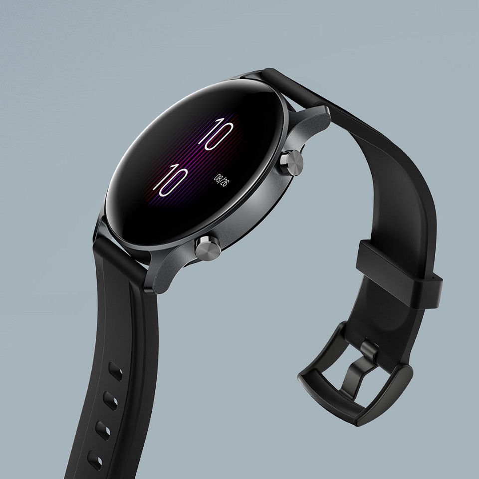 Розумний годинник Xiaomi Haylou Smart Watch LS04 Black вид збоку