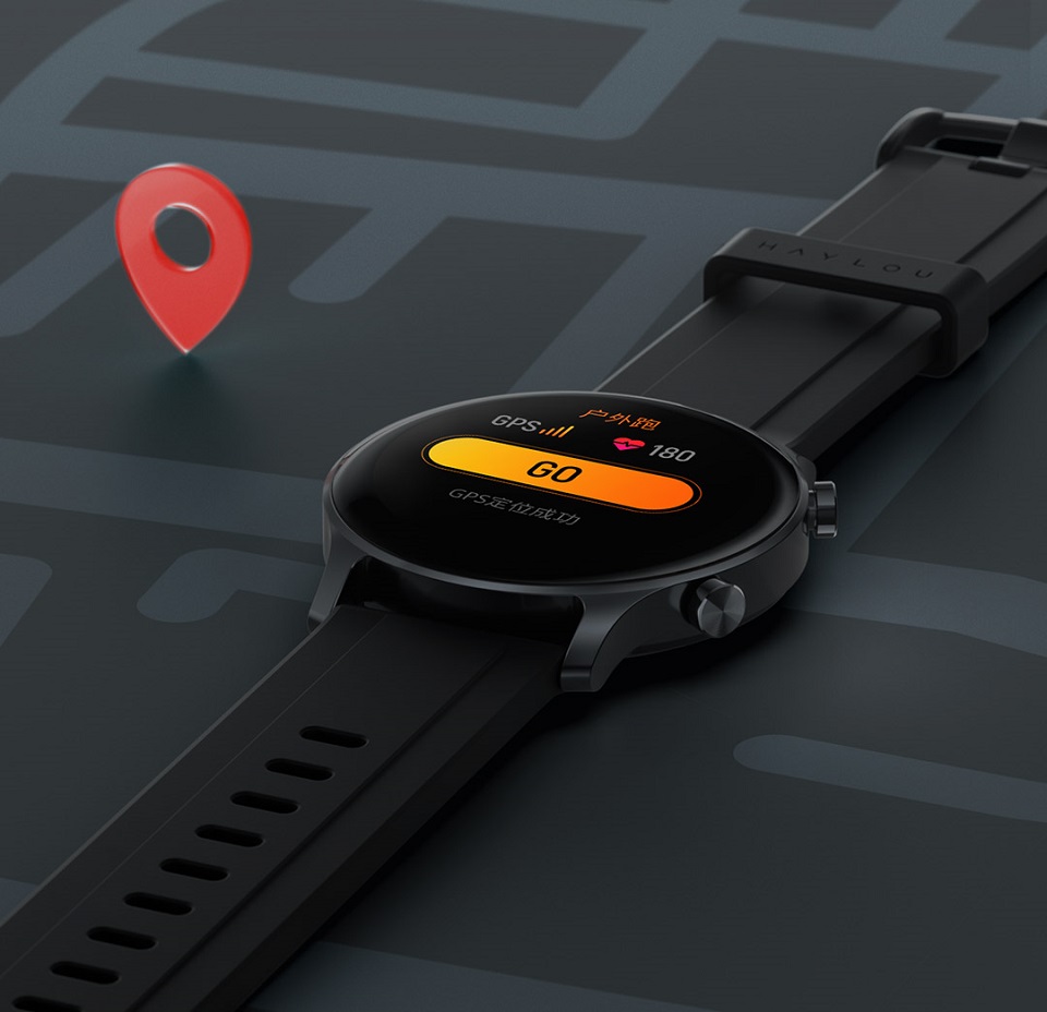 Умные часы Xiaomi Haylou Smart Watch LS04 Black навигация
