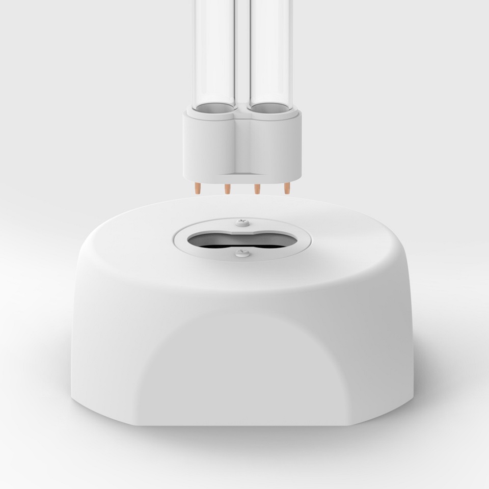 Бактерицидна УФ лампа Xiaomi HUAYI Disinfection Sterilize Lamp White SJ01 знімна конструкція
