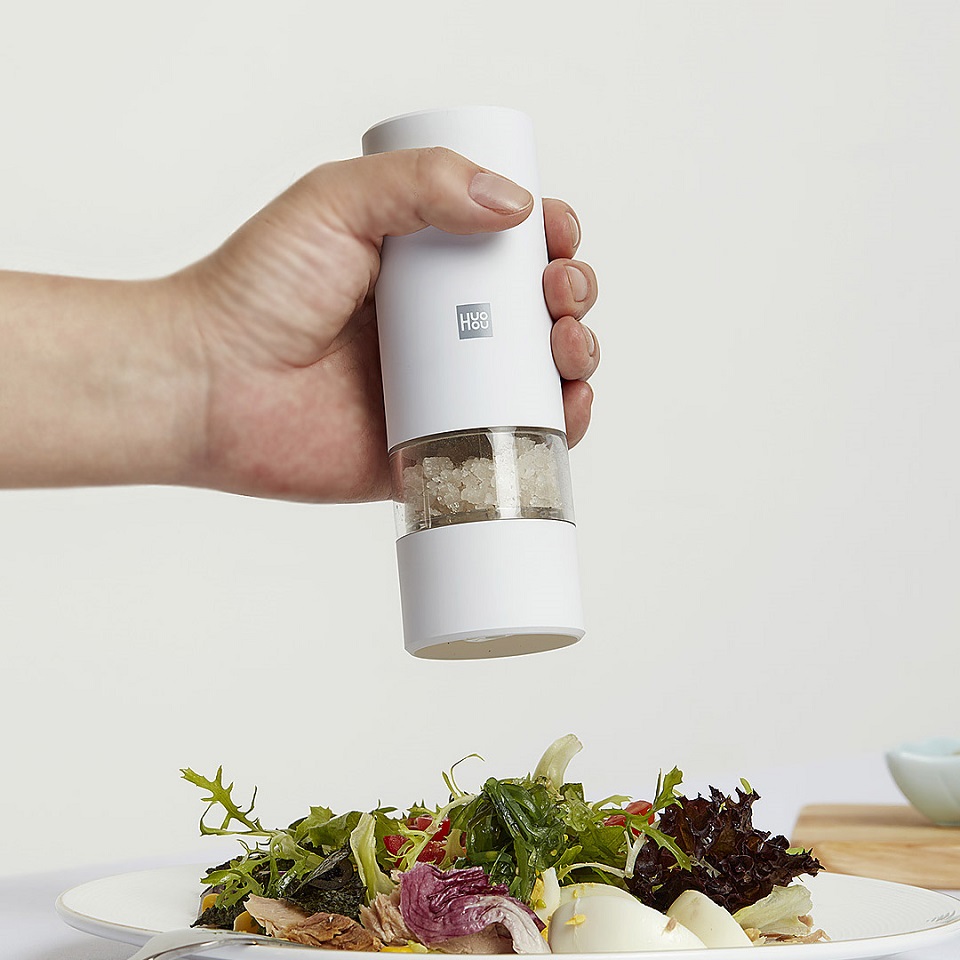 Електричний млин для солі та перцю Xiaomi HuoHou Electric Grinder додавання приправ в їжу