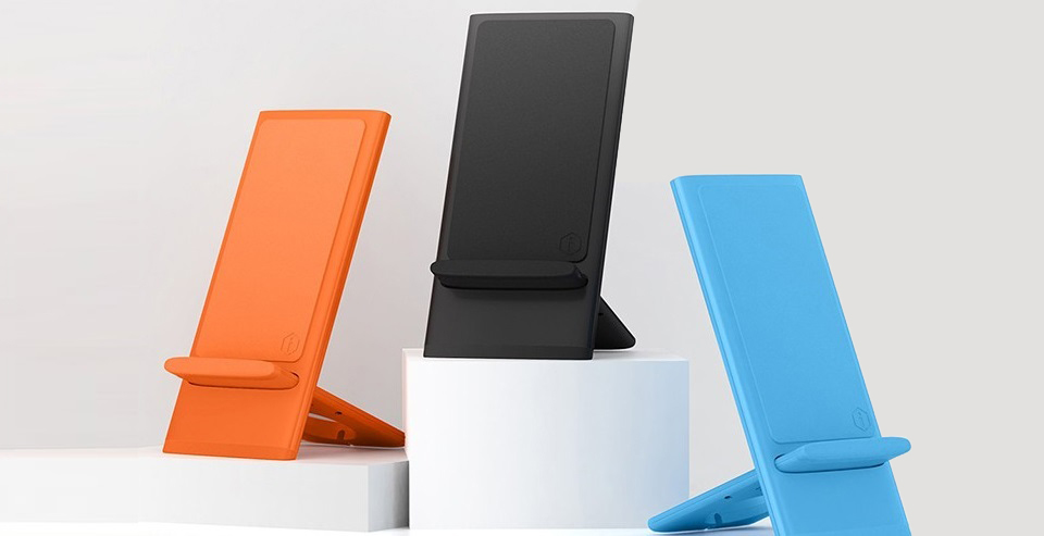 Бездротовий зарядний пристрій Xiaomi IQUNIX Zoe Vertical Wireless Charger 10W у трьох кольорах