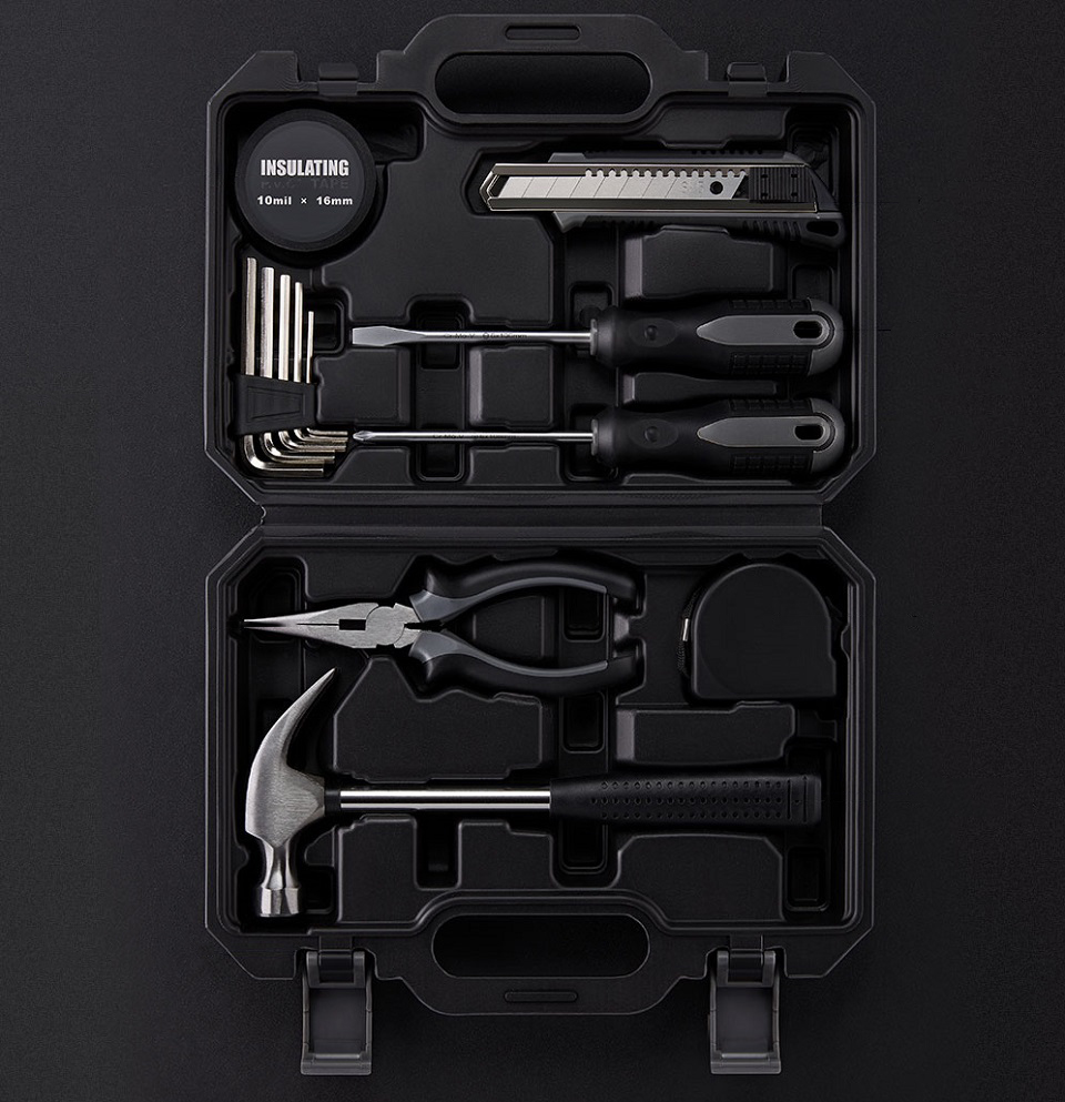 Набор инструментов Xiaomi Jiuxun Tools Toolbox в чемодане