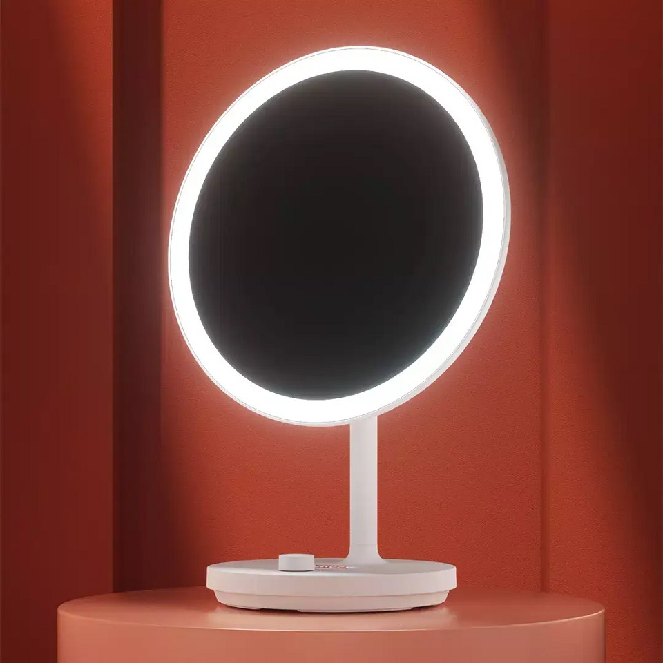 Дзеркало для макіяжу з LED підсвічуванням Xiaomi Jordan-Judy (NV535) PLUS увімкнена підсвітка