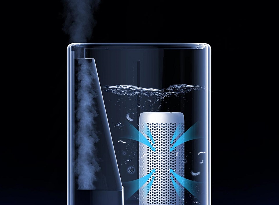 Розумний стерилізаційний зволожувач Xiaomi Mi Home (MiJia) Smart UF-C Humidifier S White (MJJSQ03DY) стерилізація води