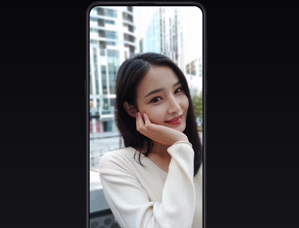 Смартфон Xiaomi Mi Mix 3 селфі дівчата