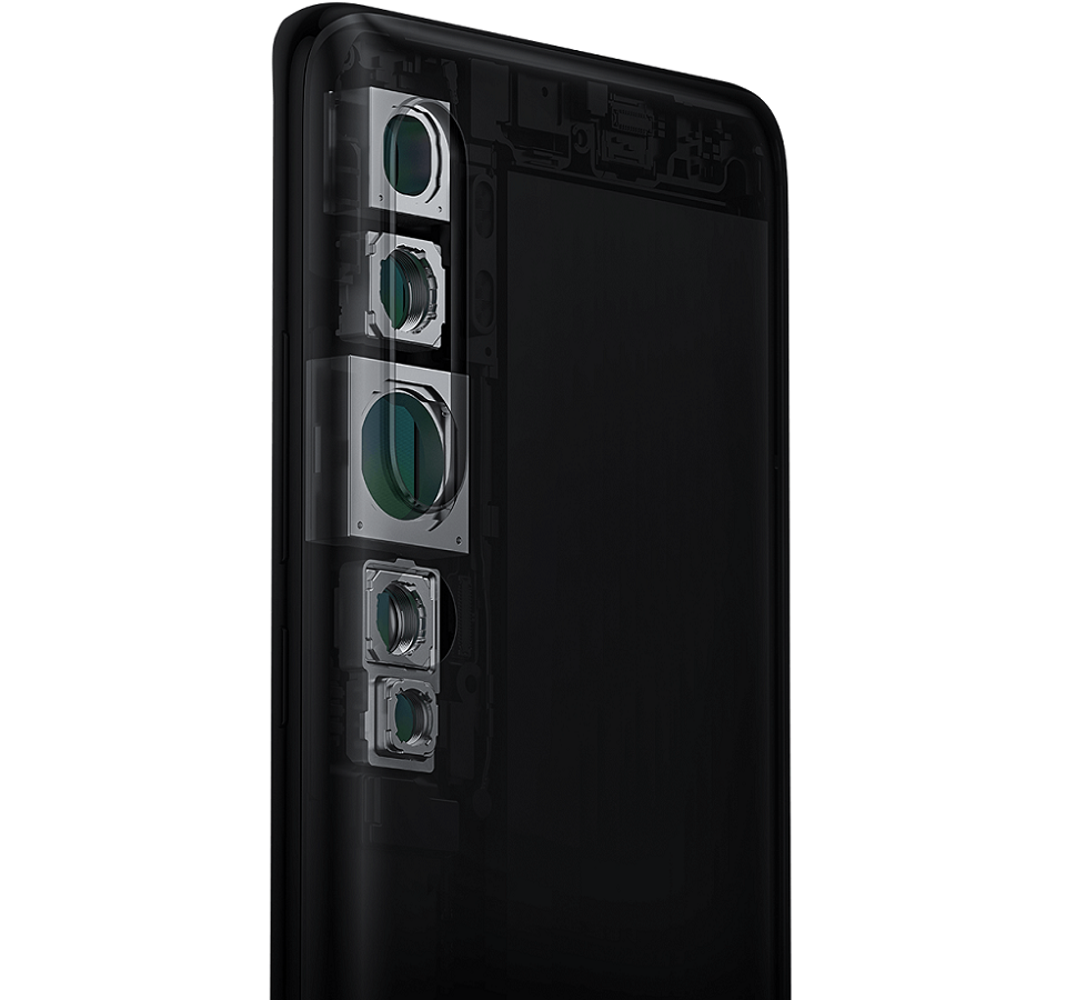 Смартфон Xiaomi Mi Note 10 п'ять камер