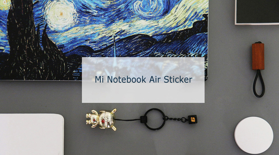 Наліпка Xiaomi Mi Notebook Air Sticker 12.5'' Starry Night by Van Gogh