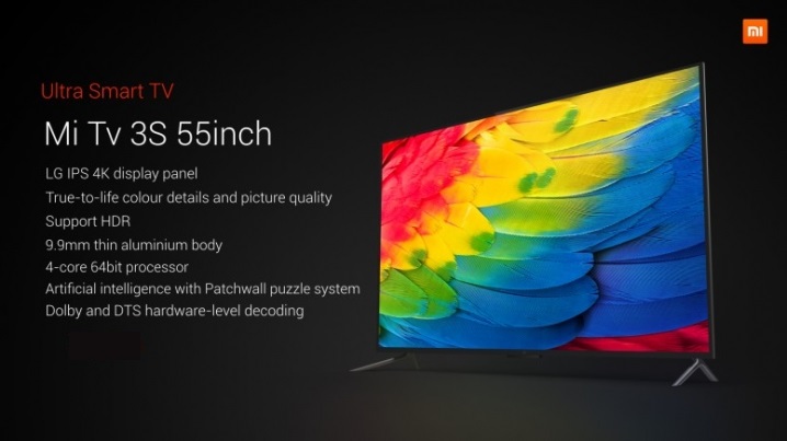 Характеристики телевизора Mi TV 3S с диагональю 65 дюймов