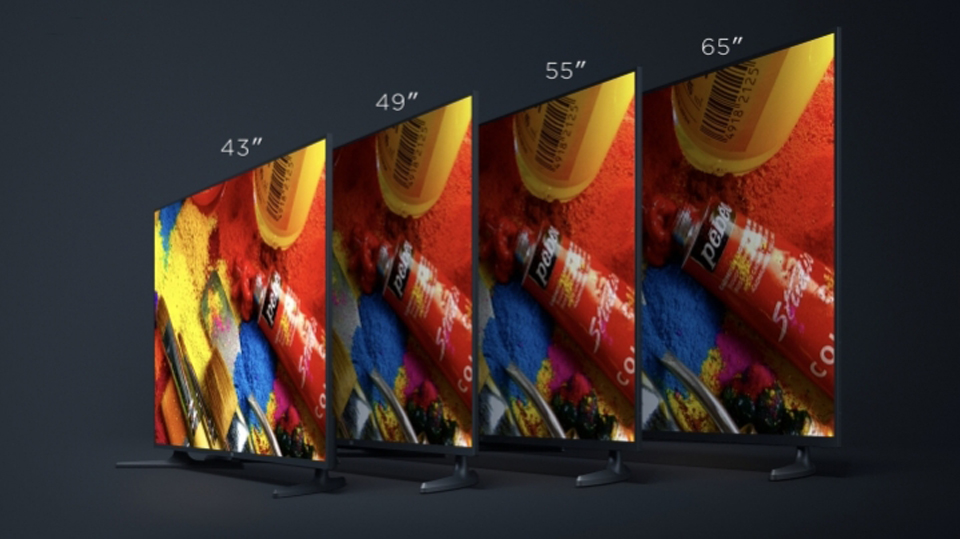 Xiaomi Mi TV 4A  можливі діагоналі екрану