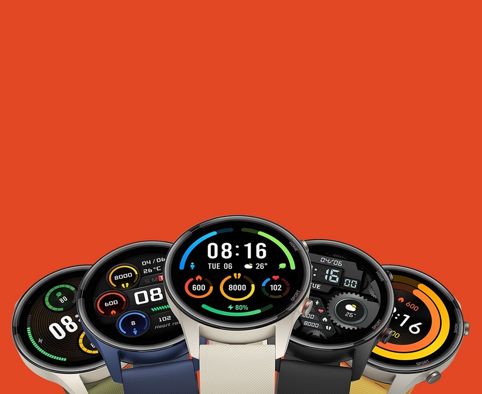 Умные часы Xiaomi Mi Watch Color Sports Edition разных цветов
