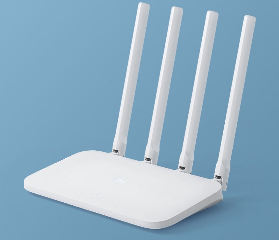 Роутер Xiaomi Mi Wi-Fi Router 4С White DVB4231GL Global крупним планом
