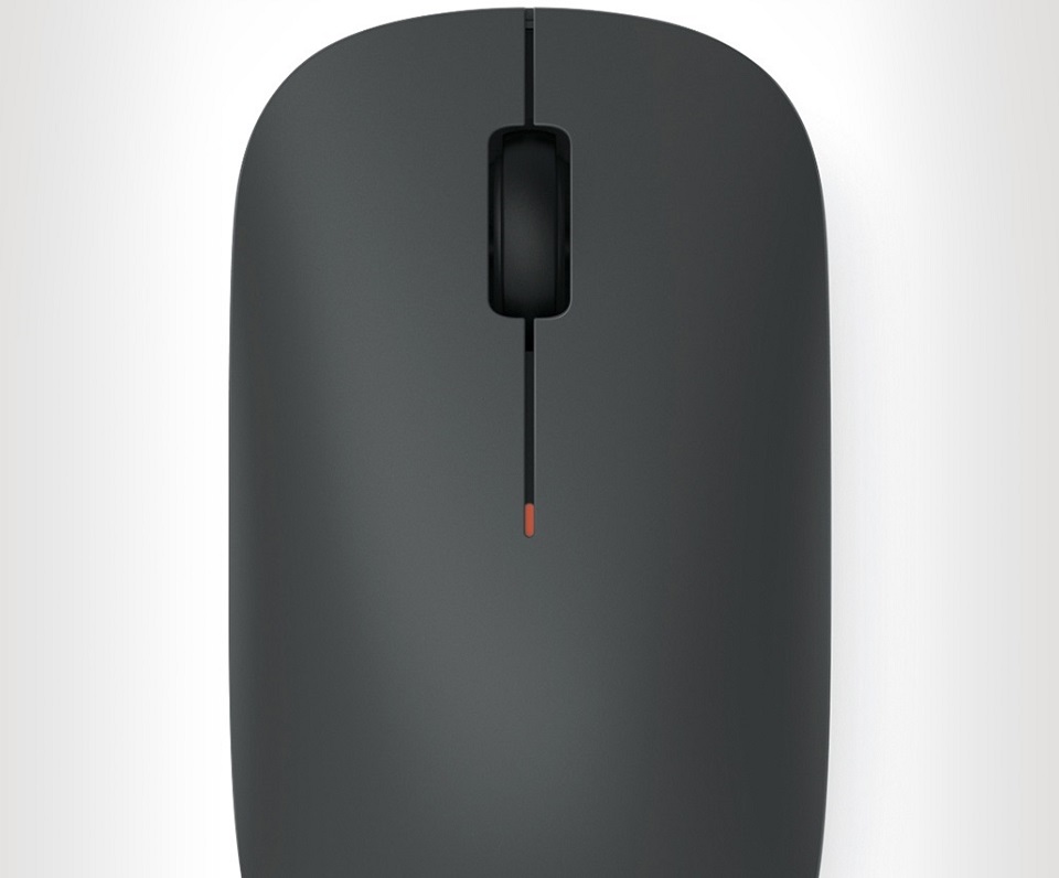 Мышь Xiaomi Mi Wireless Mouse Lite вид сверху