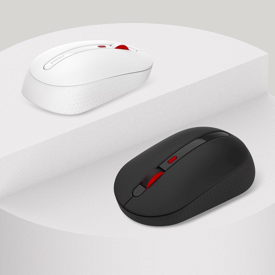 Комплект клавіатура + миша Xiaomi MiiiW wireless keyboard and mouse set Black WXJS01YM мишки двох кольорів