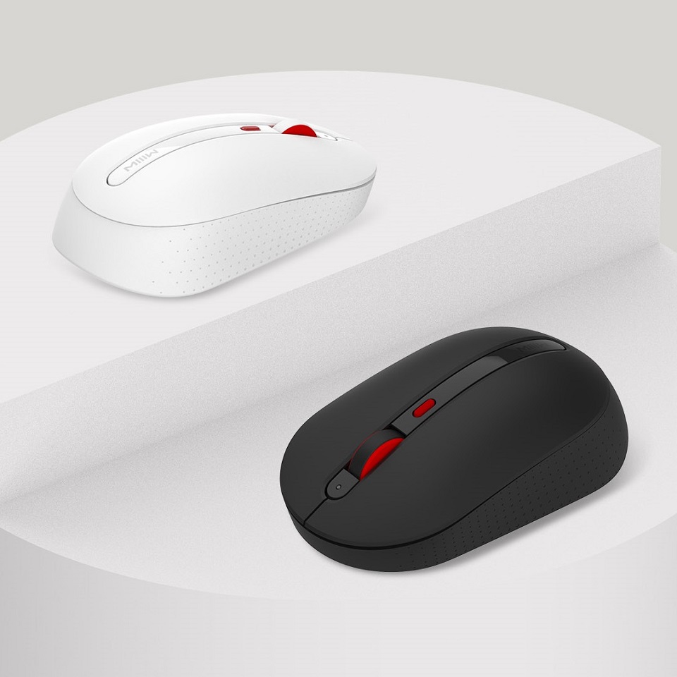 Мишка Xiaomi MiiiW Wireless Office Mouse крупним планом