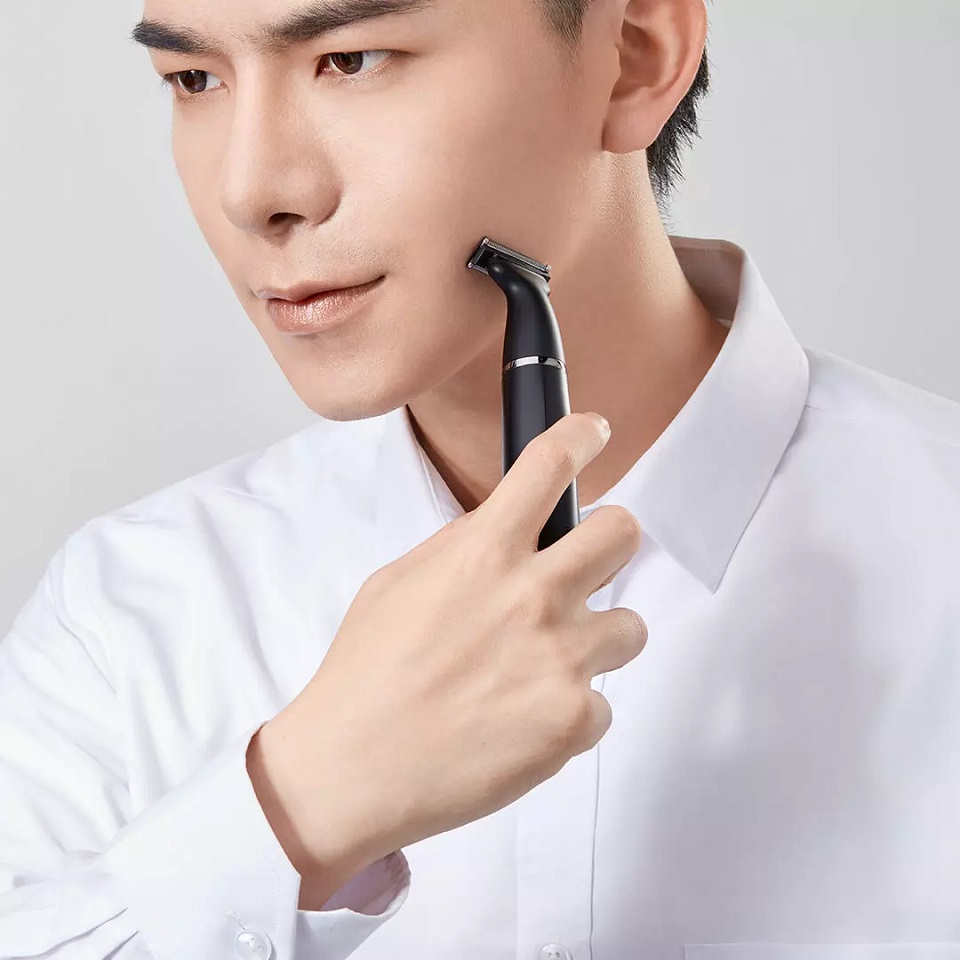 Электробритва Xiaomi MSN Meisen T3 Multifunctional Shaver выбритое лицо