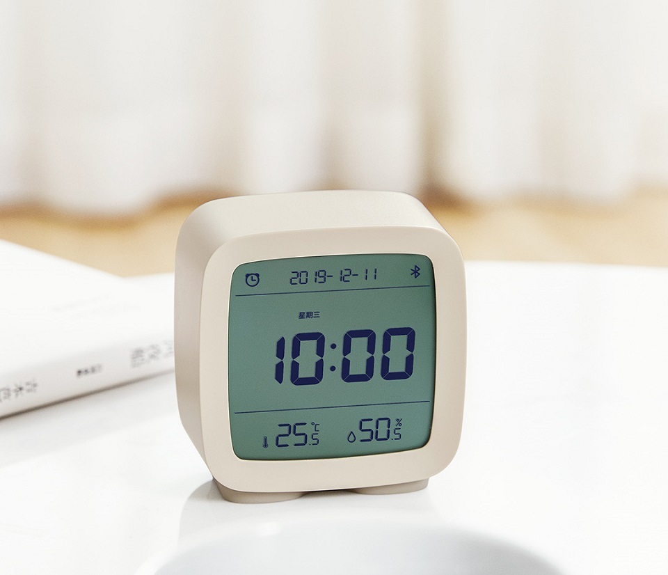 Умный будильник Xiaomi Qingping (CGD1) белого цвета