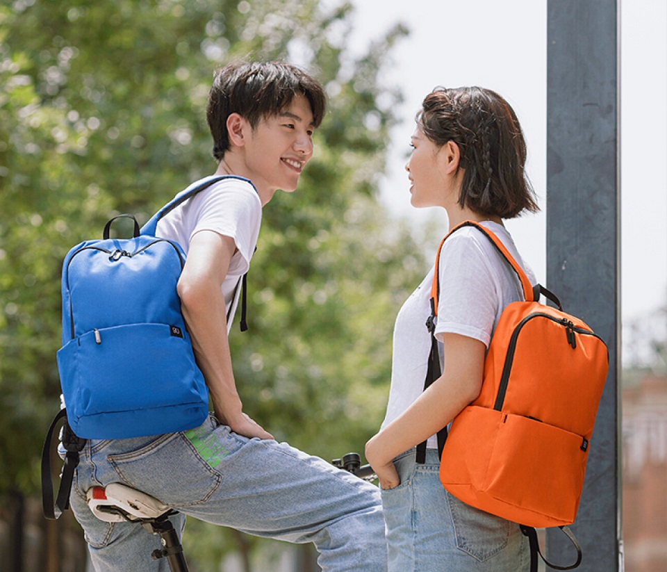 Рюкзак Xiaomi Runmi 90 Ninetygo Tiny Lightweight Casual Backpack двох кольорів