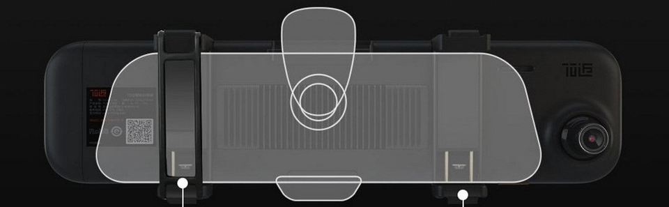 70m Smart Rearview Mirror зйомка відео