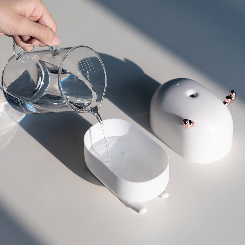 Портативний зволожувач повітря Xiaomi Sothing Deer Humidifier and Light (DSHJ-H-009) White додавання води