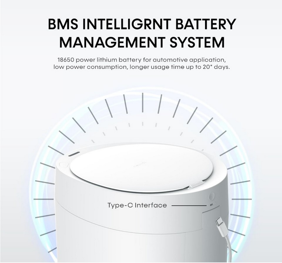 Xiaomi TOWNEW T15 Air ONE White2_інтерфейс