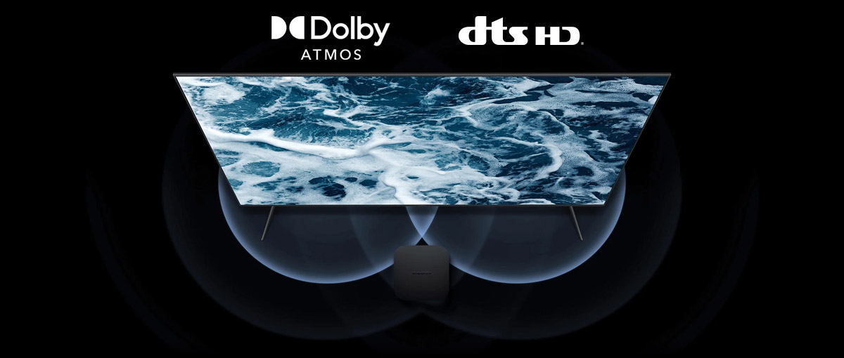 iaomi TV Box S 2nd Gen звук Dolby Atmos