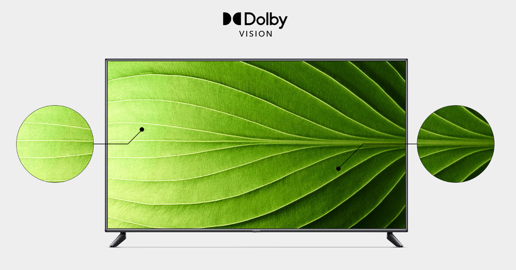 Звук Dolby Vision телевизора Xiaomi TV P1E