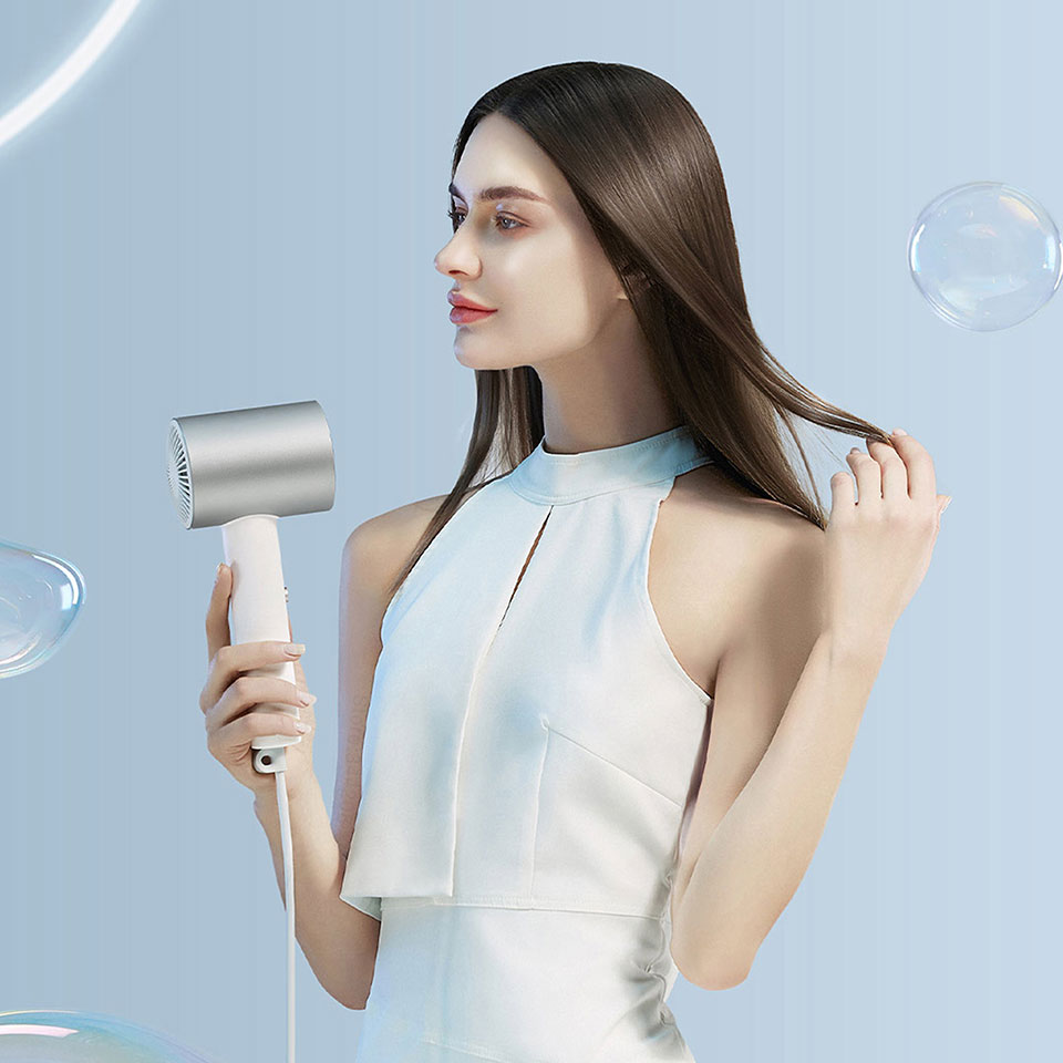 Фен Xiaomi Water Ionic Hair Dryer H500  використання