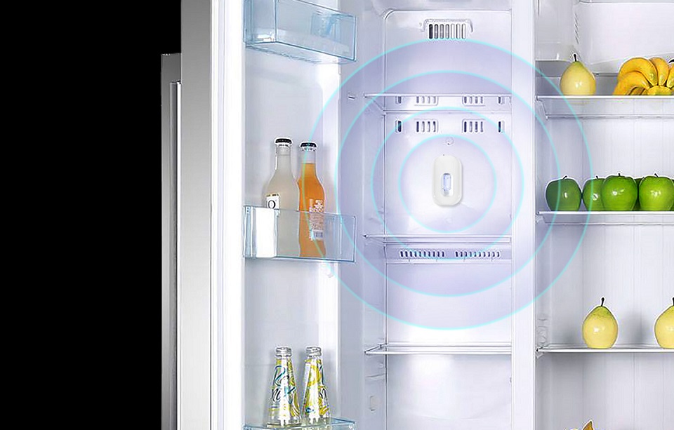 Інтелектуальний стерилізатор Xiaomi Xiaoda White HD-ZNSJCW-00 у холодильнику