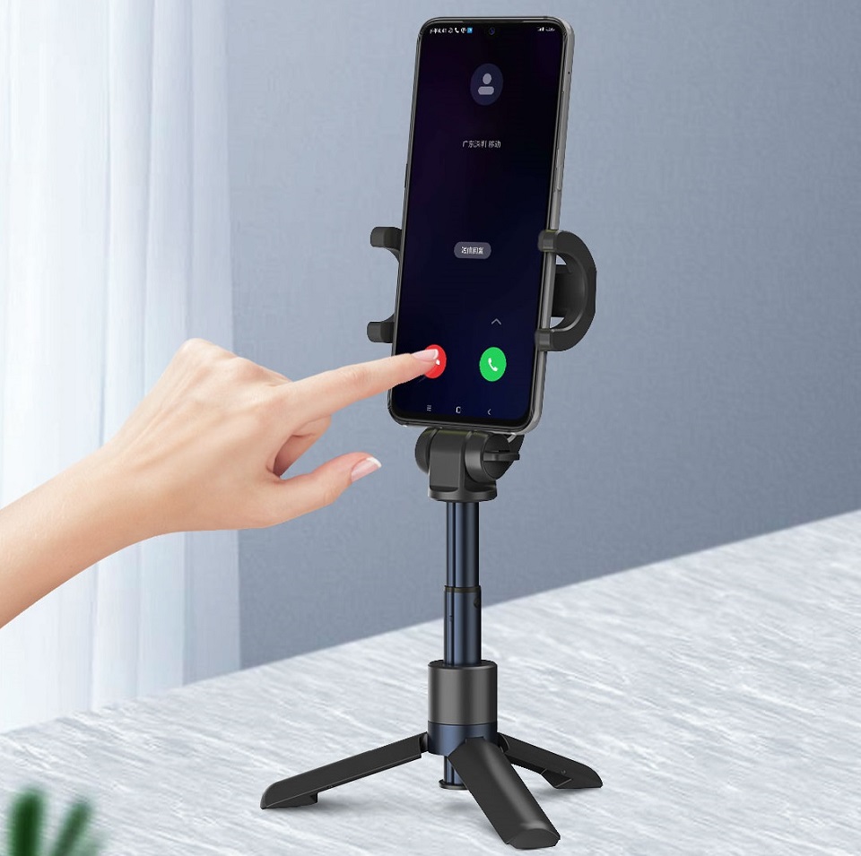 Селфи-монопод Xiaomi Yuemi YMI Selfie Stick Black (ZMSJZJ01YM) вертикально установленный смартфон