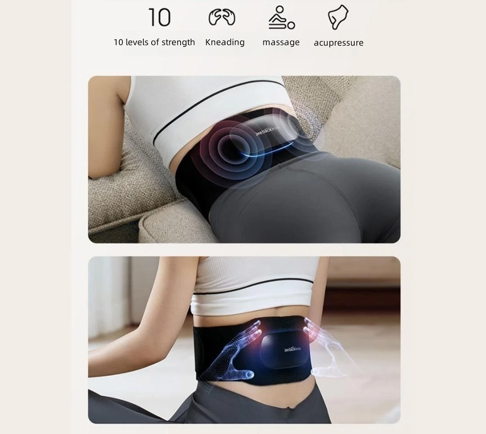 Xiaomi Enchen Jeeback Waist Massager G9  4 види масажних технік