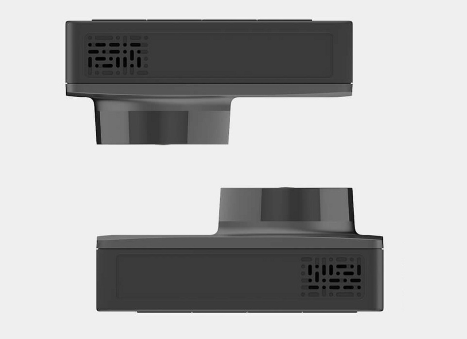 Видеорегистратор YI Compact Dash Camera Black YCS1.A17 вид сверху