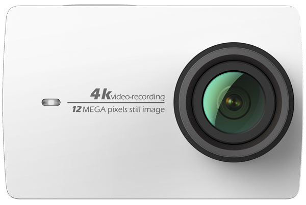 YI 4K Pearl White International Edition стильная камера