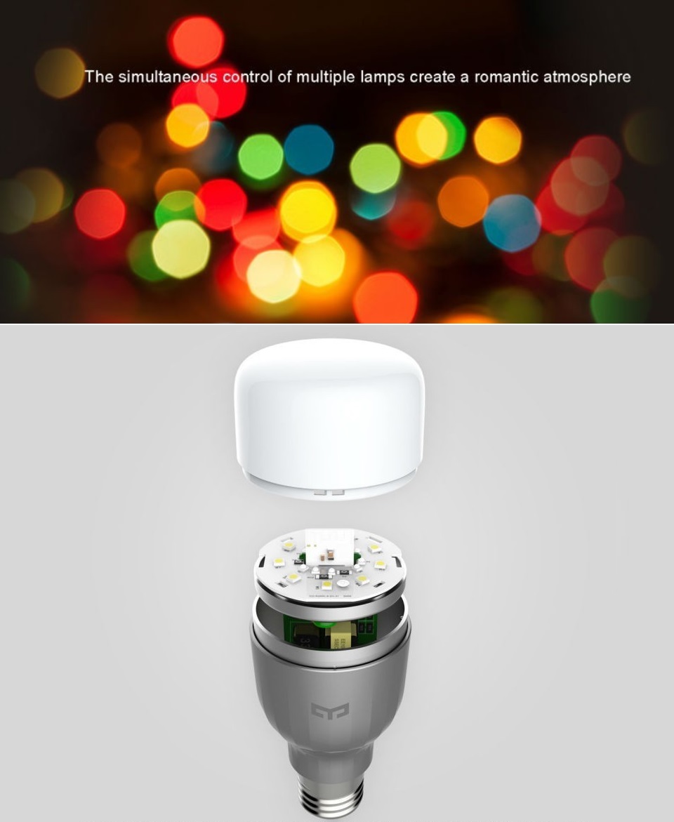 LED Colorful Smart Bulb якісна лампочка